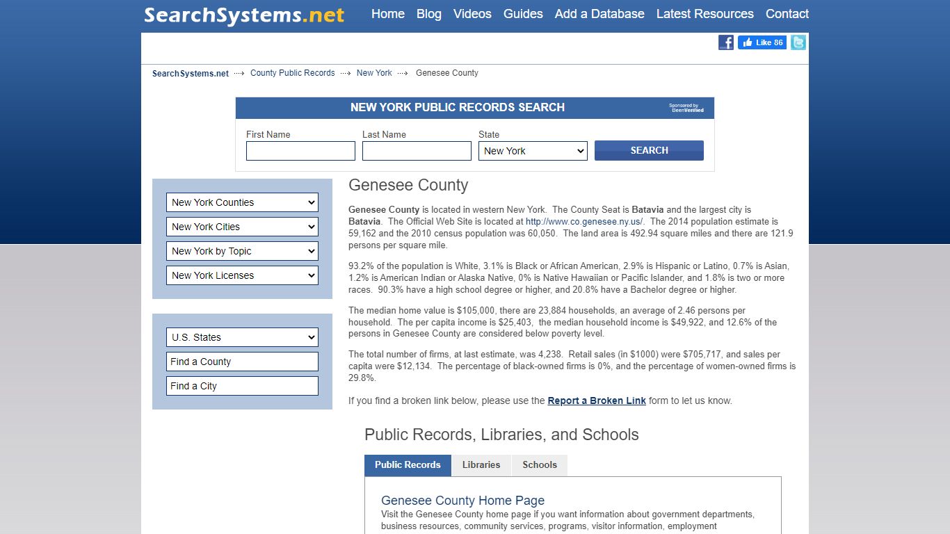 Genesee County Criminal and Public Records